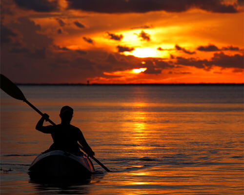sun-set-kayaking